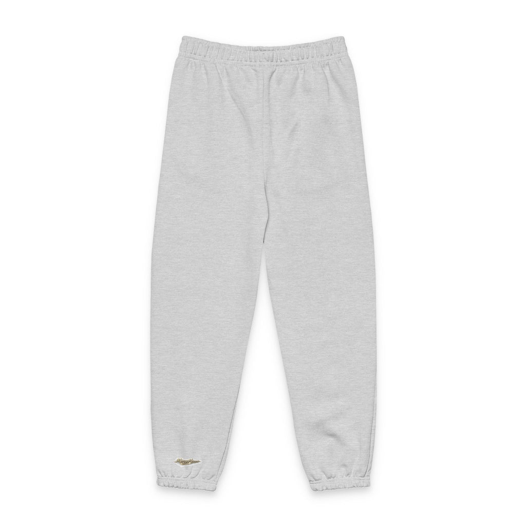 Minimal Gold Flame "Let there be Light" Sweatpants — Cozy Casual Joggers