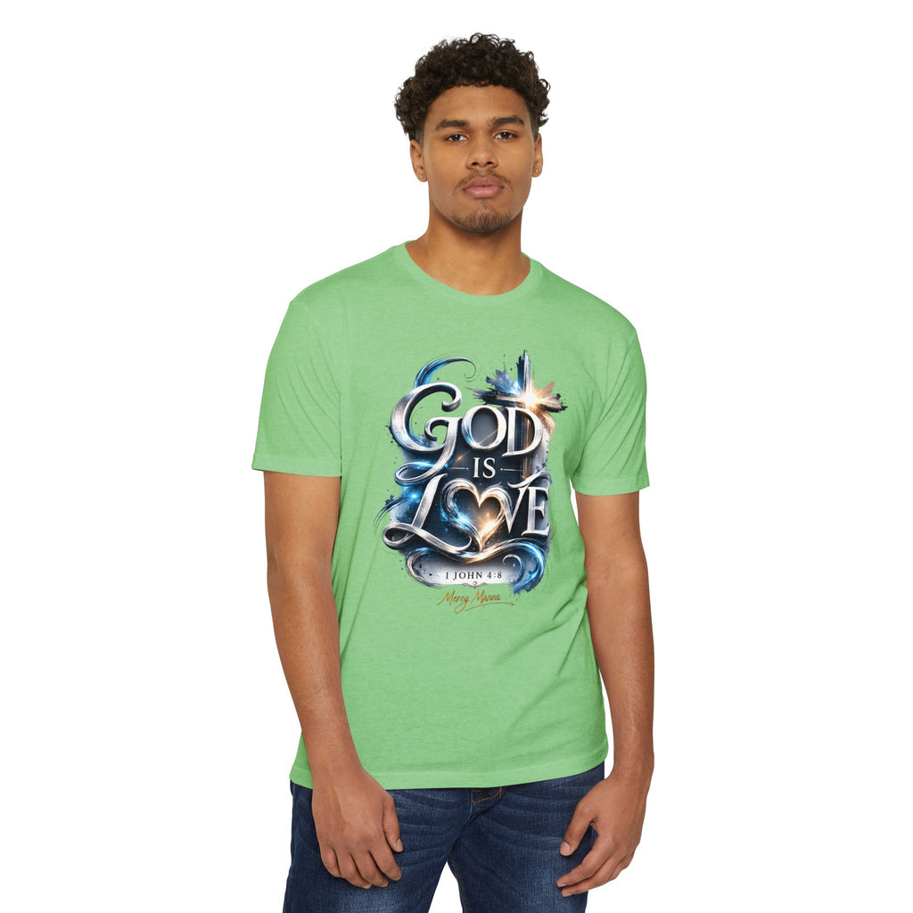 God Is Love T-Shirt — Christian Faith Tee (1 John 4:8)