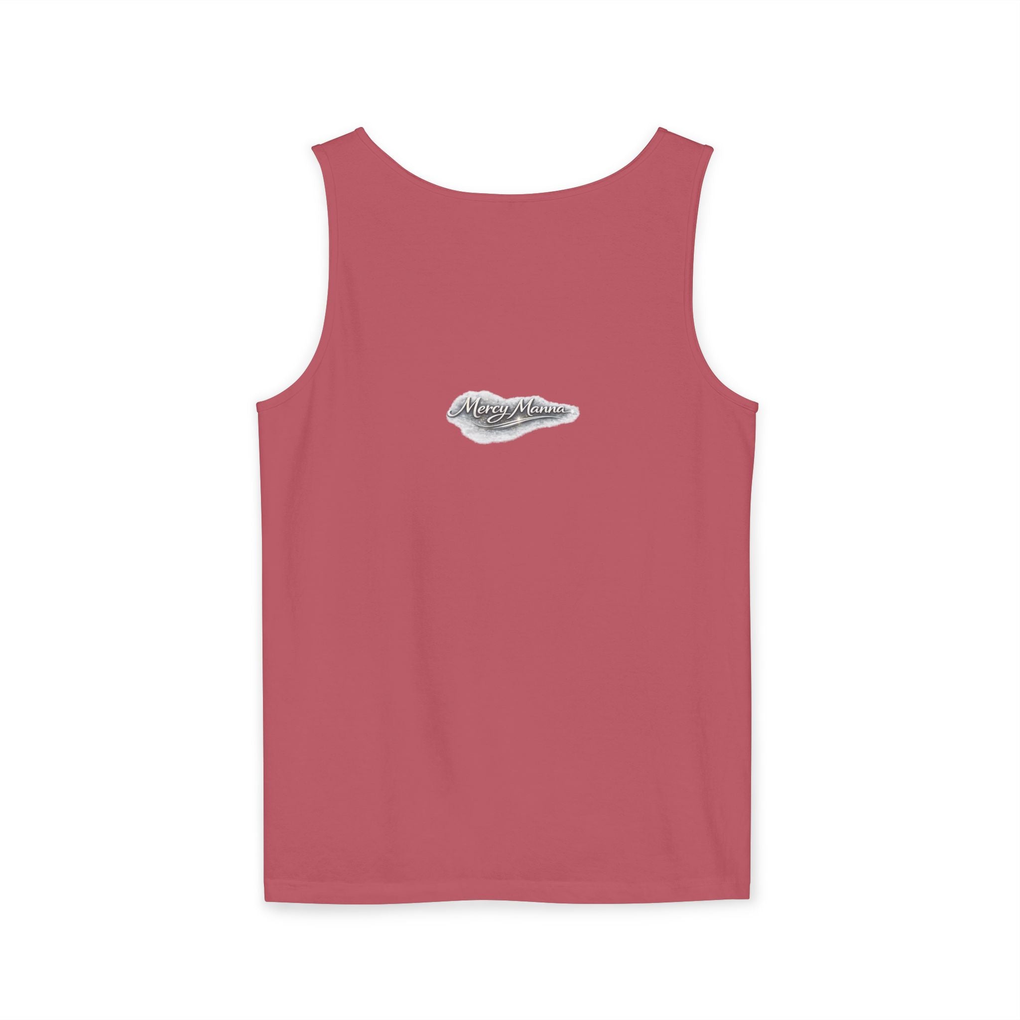 Christian Tank Top — "Graced to Be Holy" Dove Graphic Christian Tank