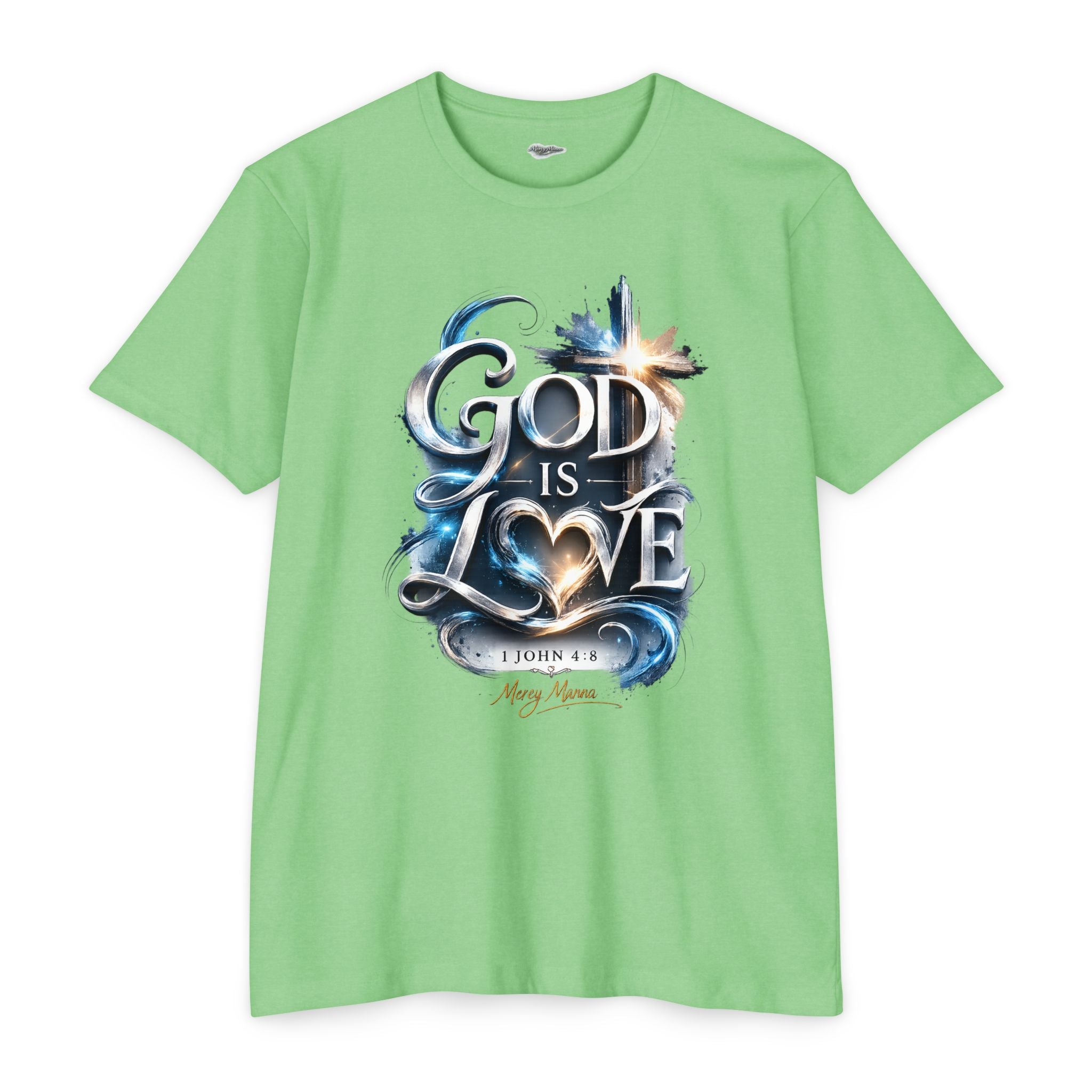 God Is Love T-Shirt — Christian Faith Tee (1 John 4:8)