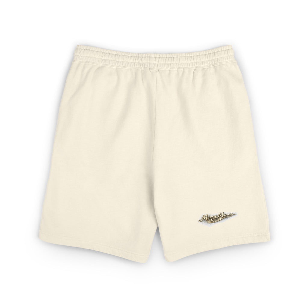 Christian Sweat Shorts — "Bruised Sure" Graphic Fleece Lounge Shorts