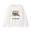 Christian Crewneck Sweatshirt — "Bruised, Sure Not Broken" Inspirational Recovery Sweatshirt