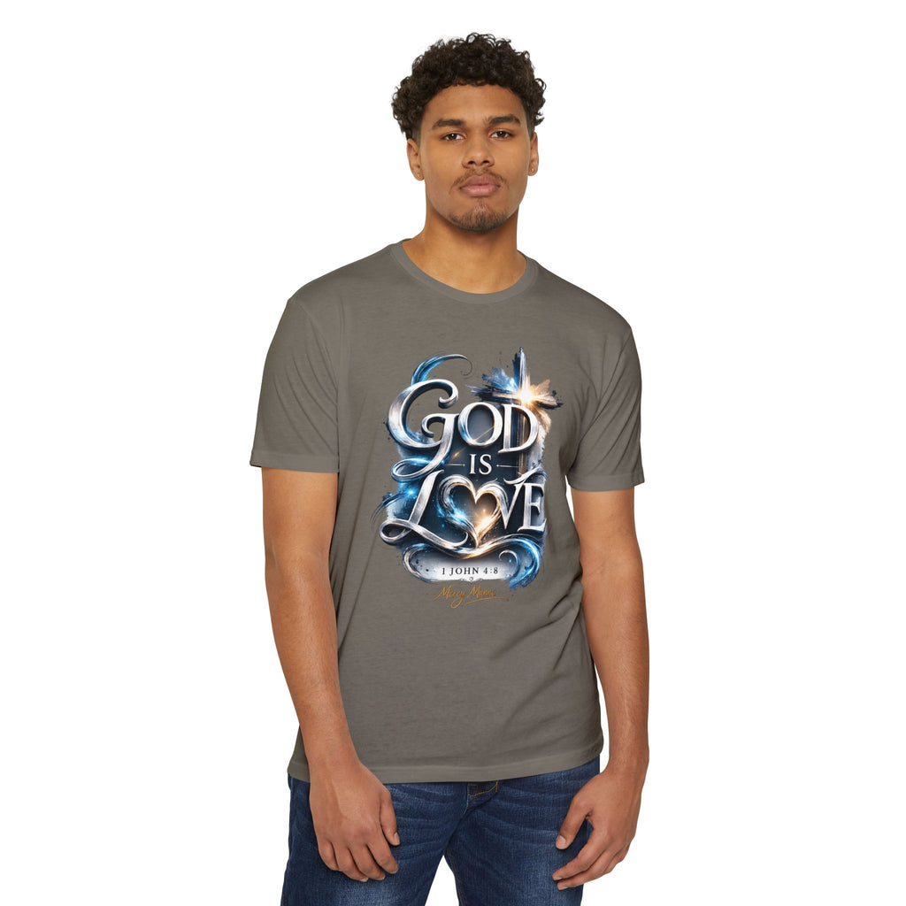 God Is Love T-Shirt — Christian Faith Tee (1 John 4:8)