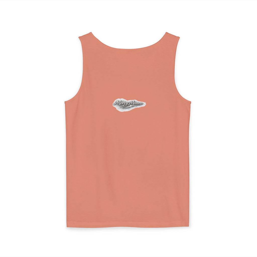 Christian Tank Top — "Graced to Be Holy" Dove Graphic Christian Tank