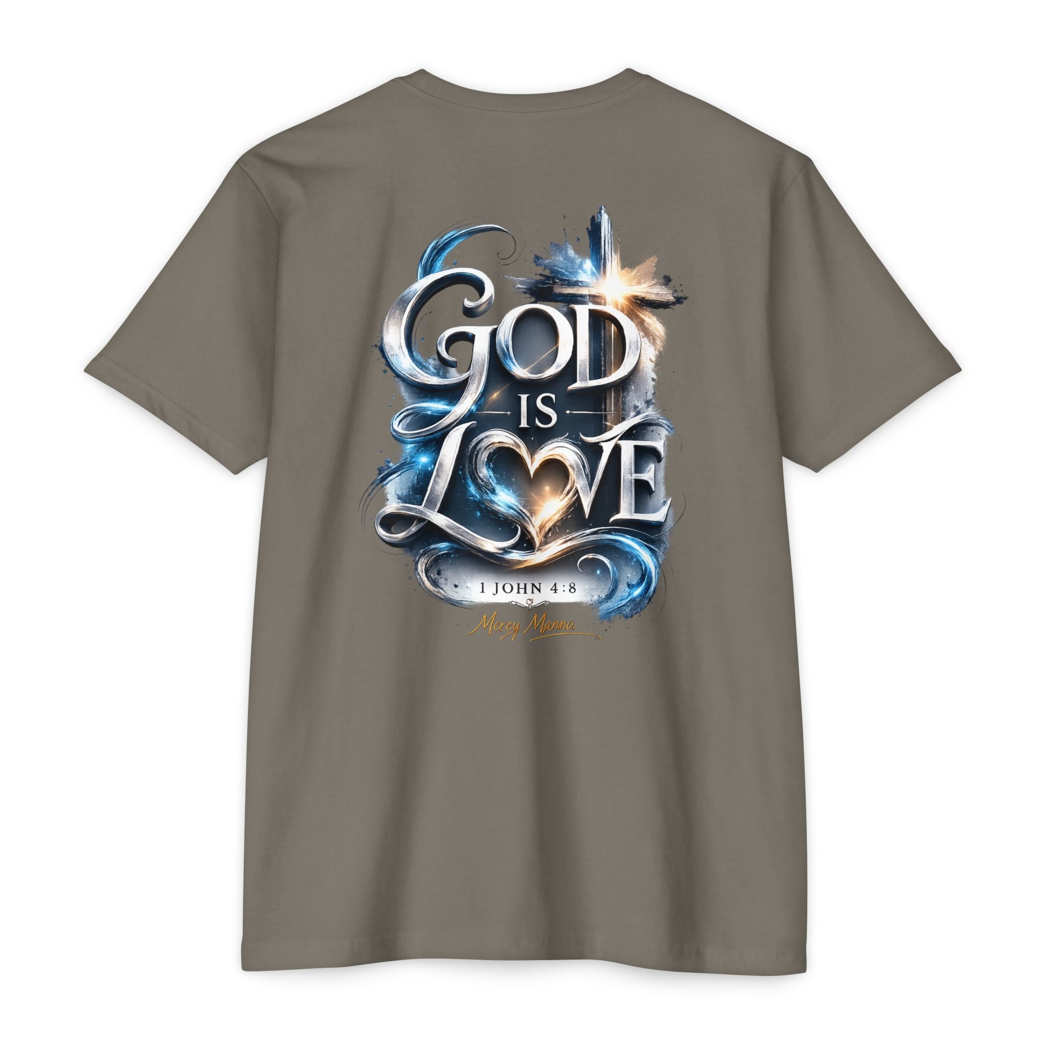 God Is Love T-Shirt — Christian Faith Tee (1 John 4:8)